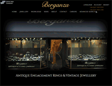 Tablet Screenshot of berganza.com